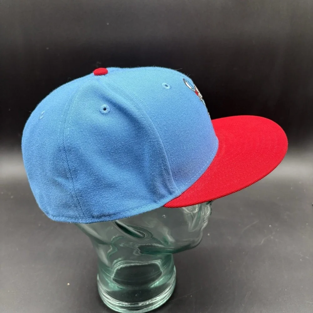 New Era‎ 59FIFTY Looney Tunes Porky Pig Fitted Hat 7 7/8 Blue Red Cap